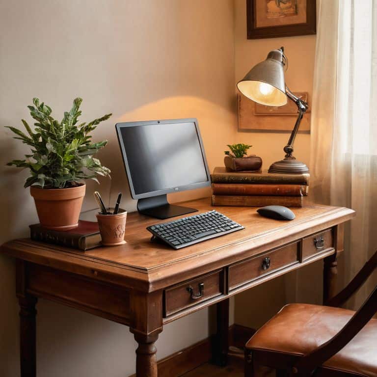 Enchanted Home Office Tech Setup