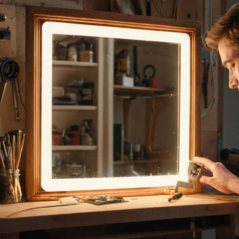 Crafting Diy Smart Mirror Reflection