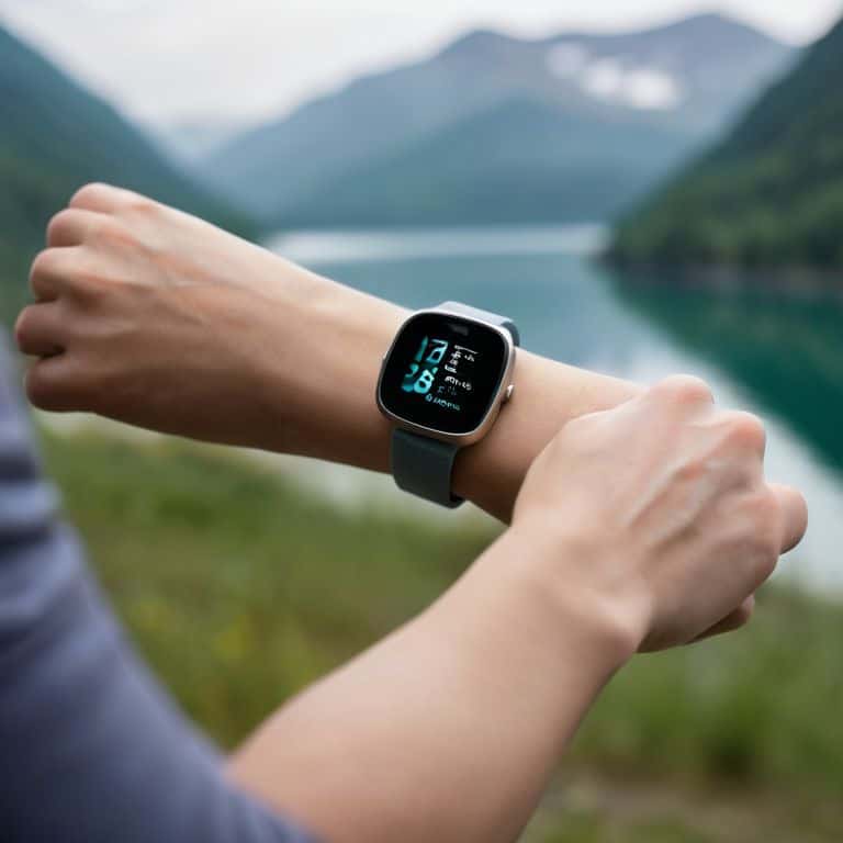 Smartwatch B: Fitbit device