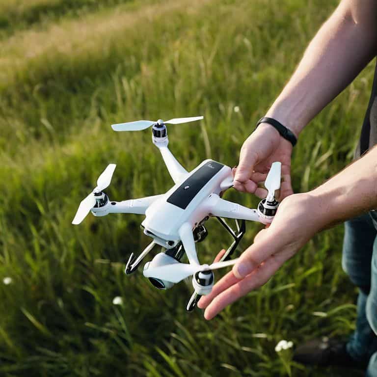 Drones for beginners in flight