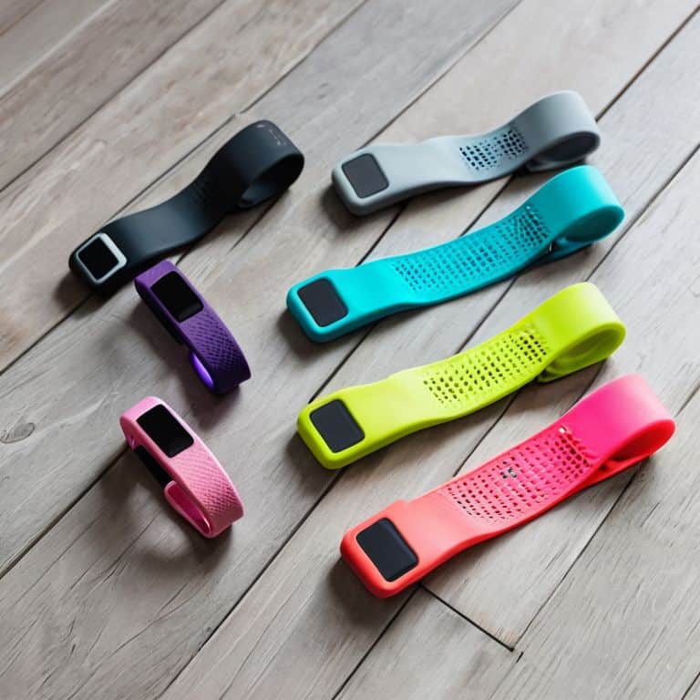 Fitness trackers comparison chart