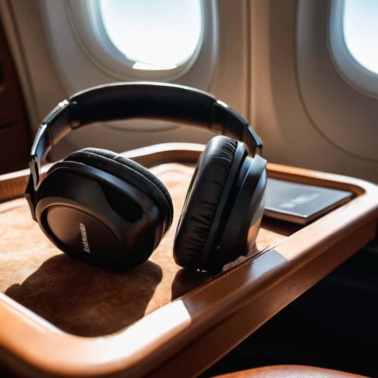 Noise-canceling headphones for travel