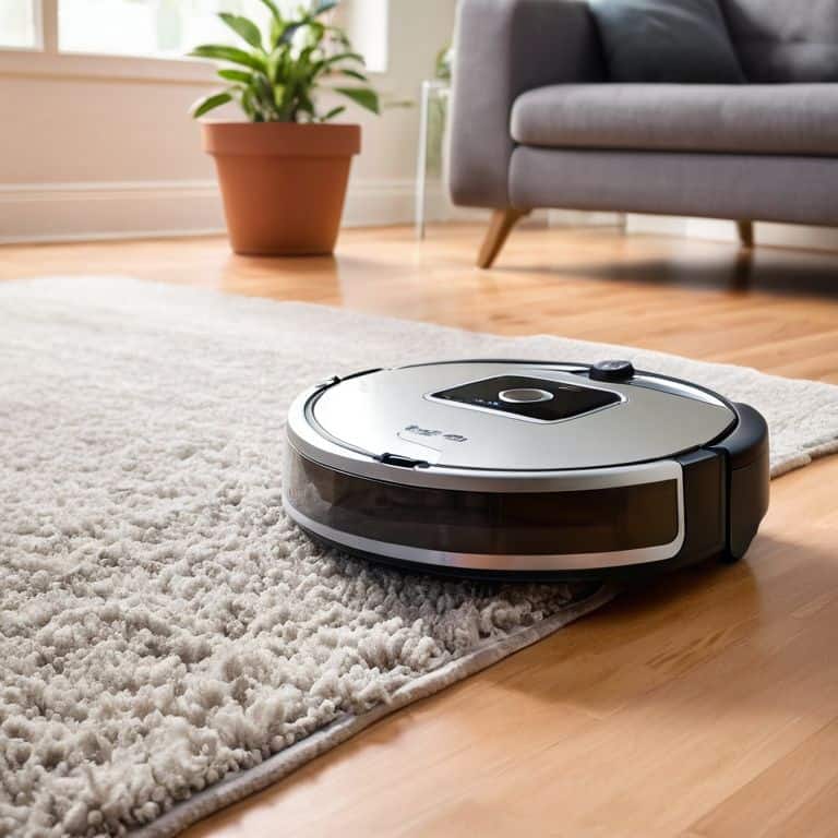 Robotic vacuums clean floors