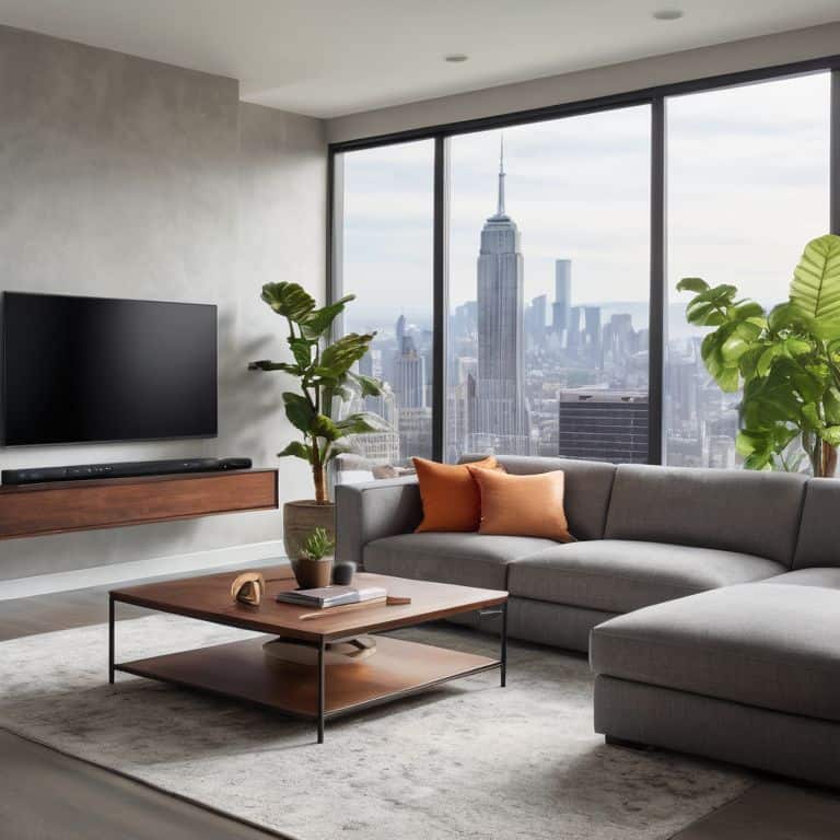 Smart home technology illustration