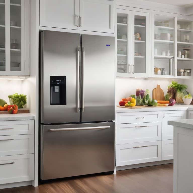 Smart refrigerators modern kitchen