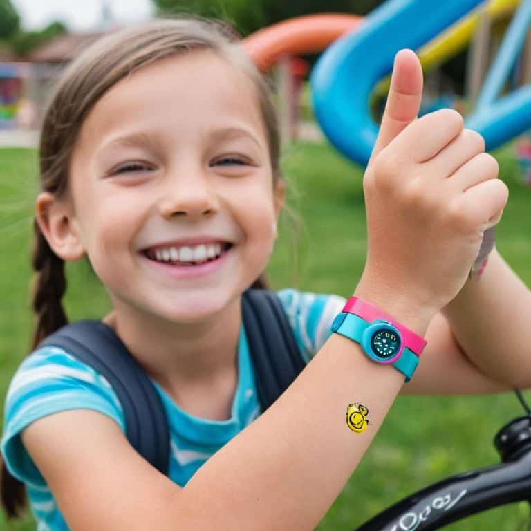 Wearable tech for kids devices shown
