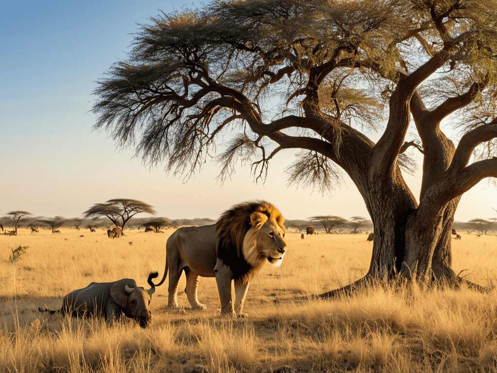 African safari guide