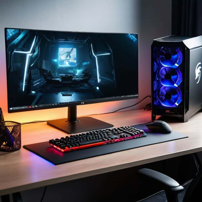 Gaming PC hardware components