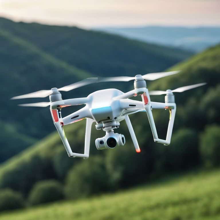 Drone flight mechanics in action