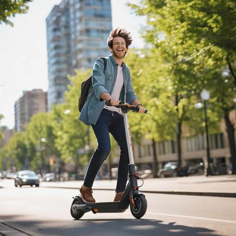 Riding Towards Sustainability on scooter