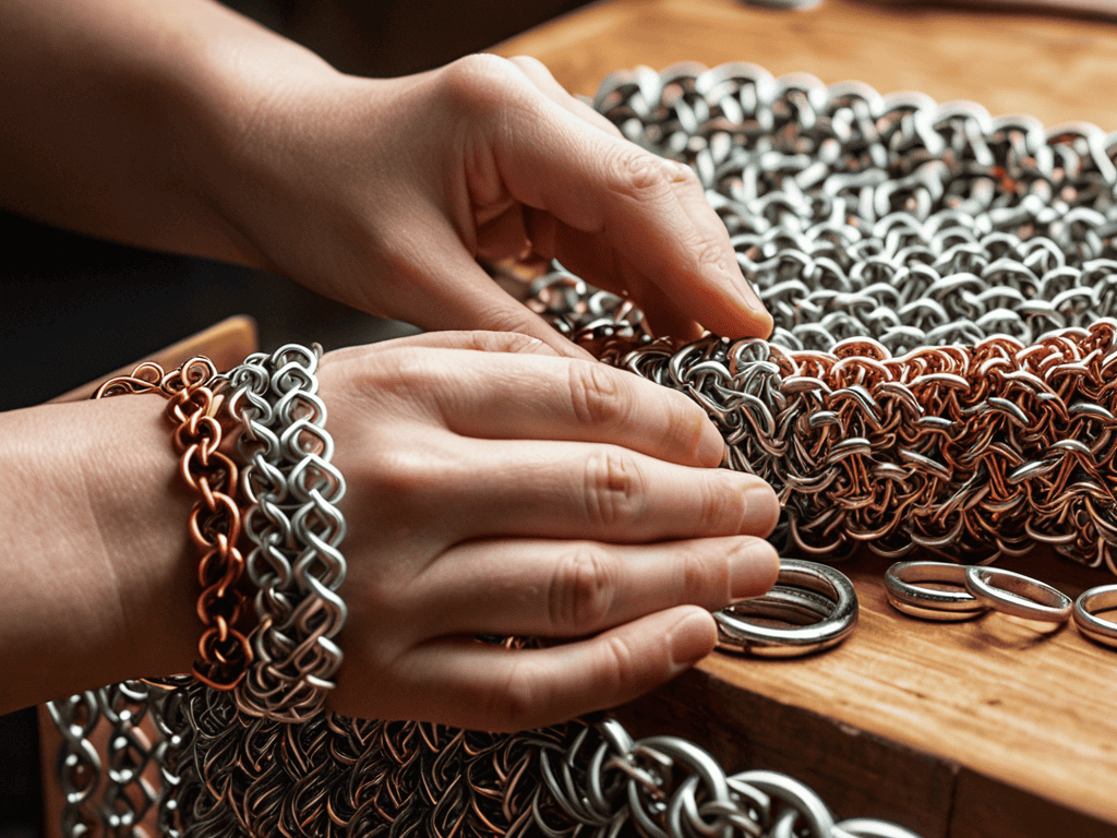 Unlocking Chainmaille Jewelry weaving techniques