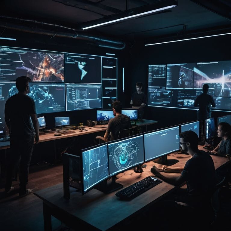 AI in game development concept