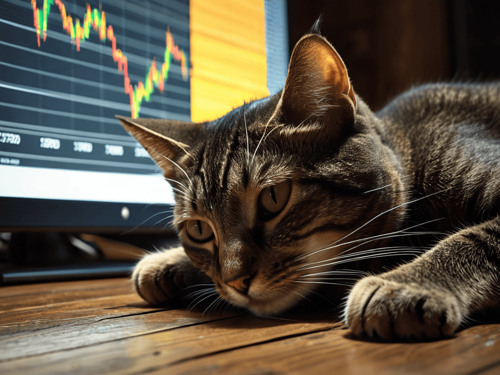 Dead Cat Bounce Pattern illustration