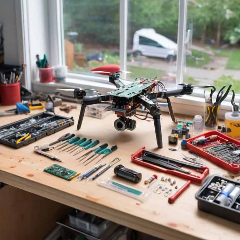 Drone building tools and equipment