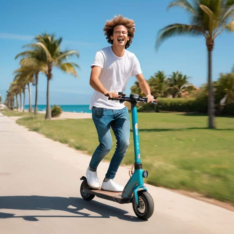 Scooting Into Joy on eScooter