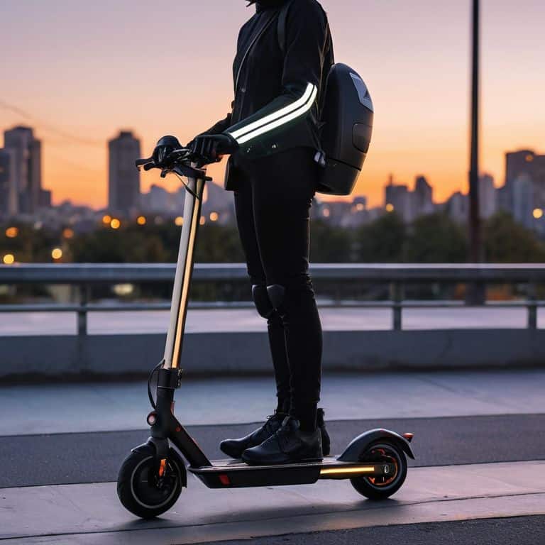Riding Safely into Sunset