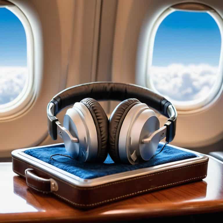 Noise-canceling headphones for travel