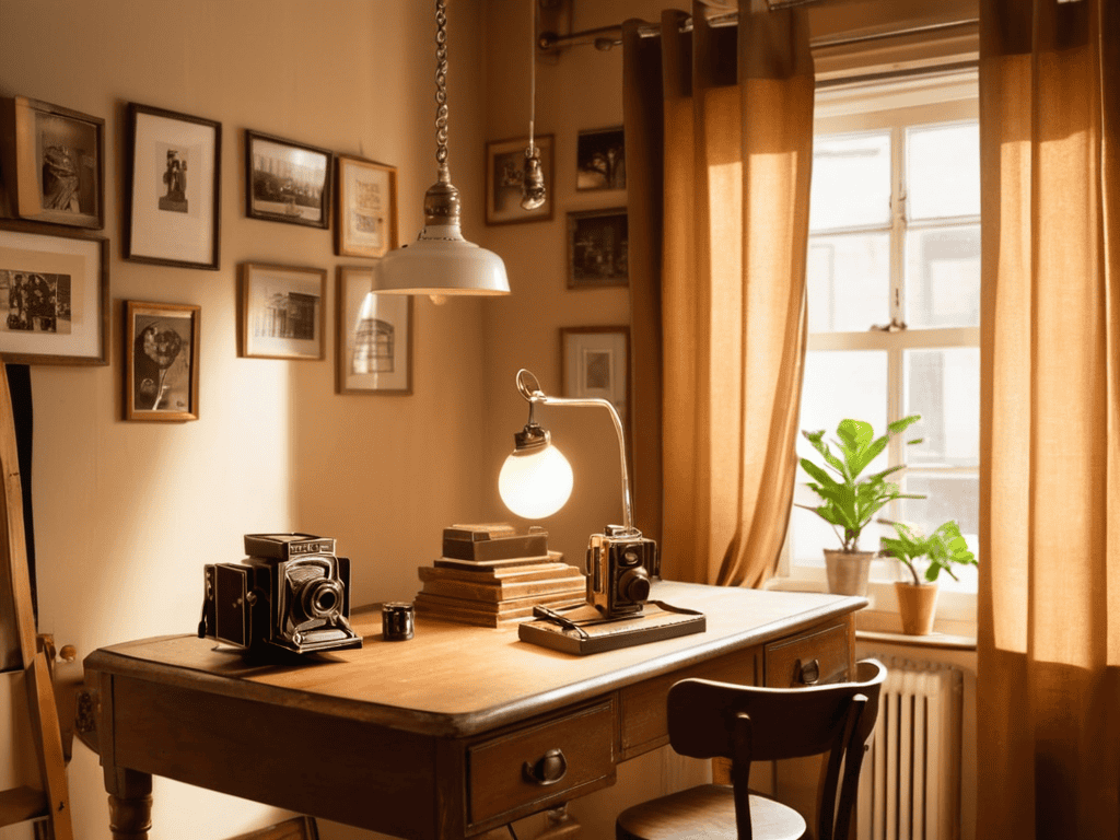 Retro Flash Snapshots Revival Photography