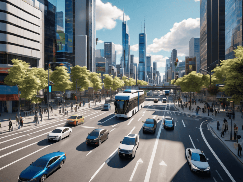 Future of Urban Infrastructure concept