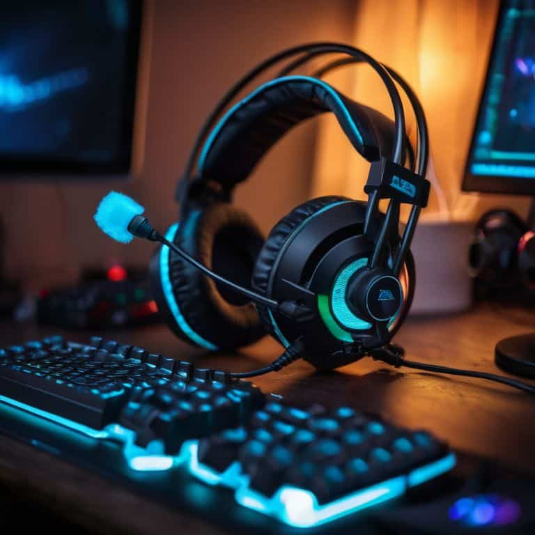 Gaming headsets with noise cancelling