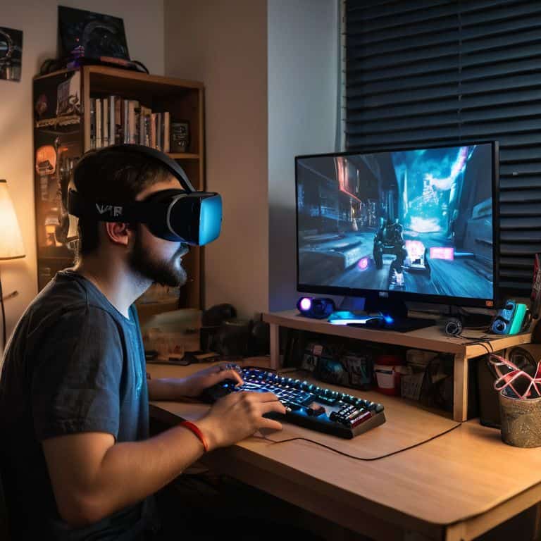 Integrate DIY VR with gaming setups