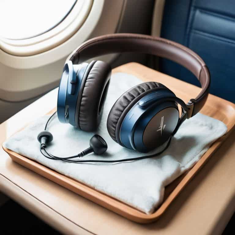 Noise-cancelling headphones for travel