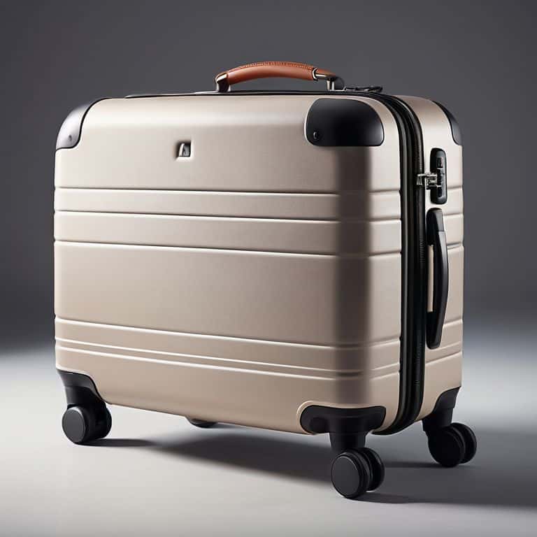 Smart luggage features in action