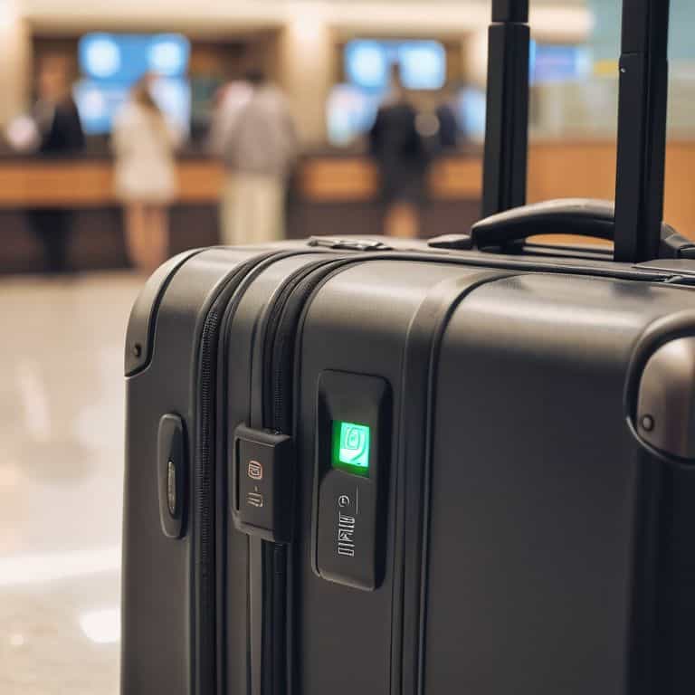 Smart luggage security features