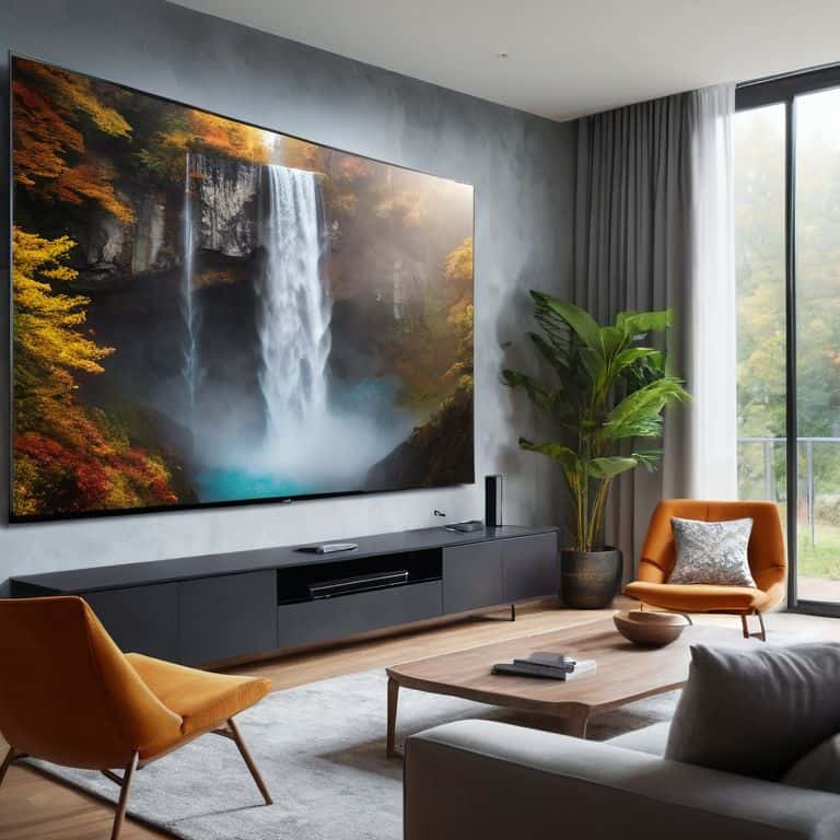 Modern TV display device