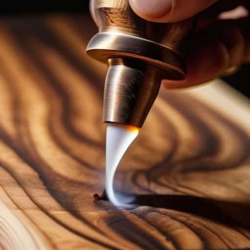 Finding Depth Through Wood Burning Gradient Methods
