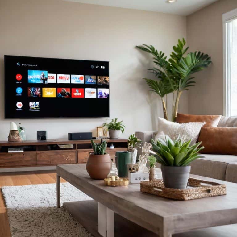 Smart TVs with streaming services