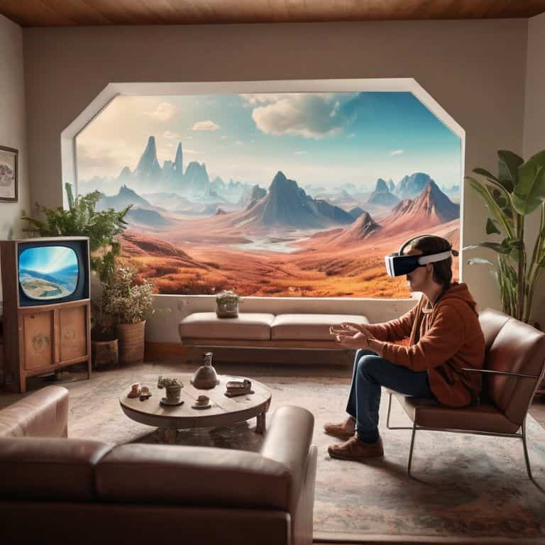 Virtual Reality Home Entertainment System