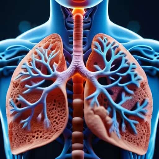 Improving alveolar ventilation efficiency through breathing.