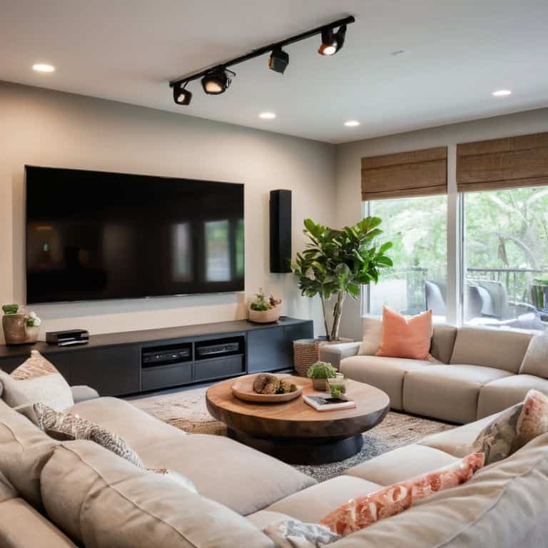 Smart home entertainment setup system