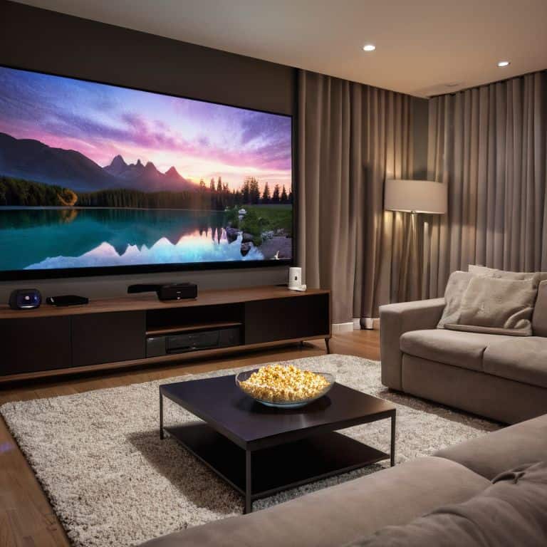 Smart TVs vs projectors comparison