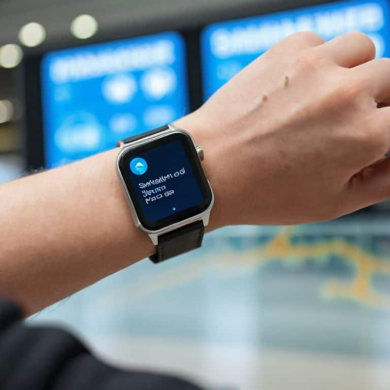 Smartwatch GPS travel device