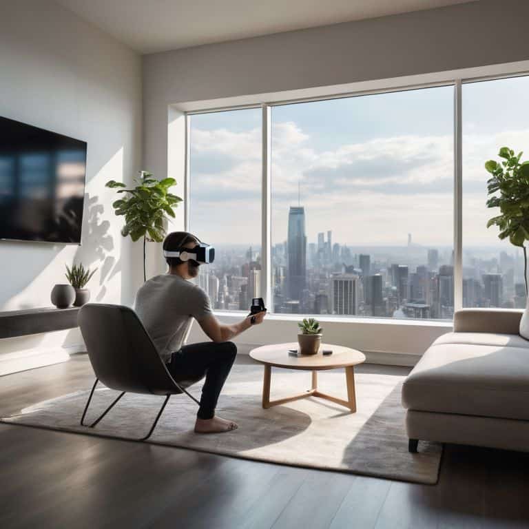 Virtual reality home entertainment system