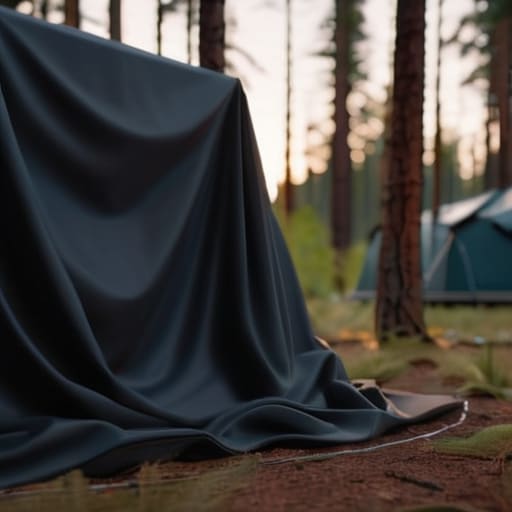 Mass-Loaded Vinyl Equipment Shrouds for camping.