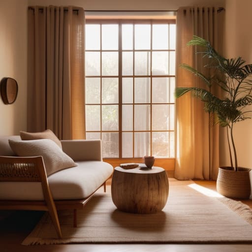How lighting changes how a room feels.