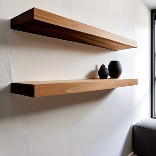 How to hang shelves without wrecking a wall.