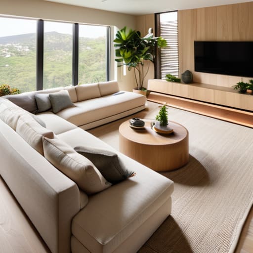 How to lay out a living room around a television.