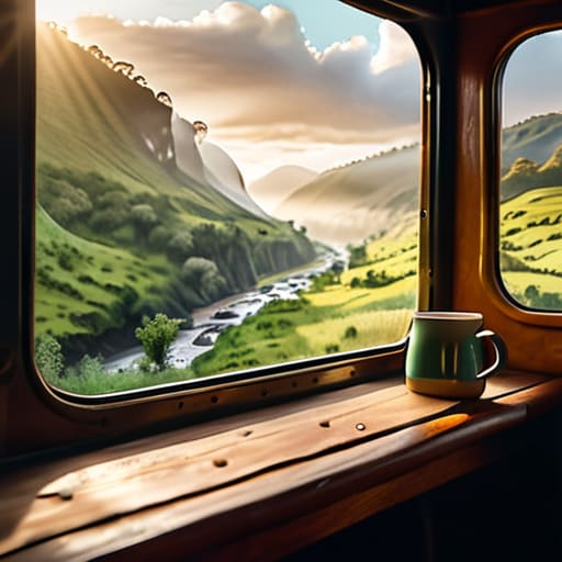How to travel by train across a province.